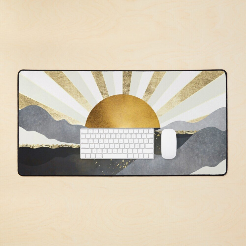 Desk Mat Metallic Dusk Large Gaming Mouse Pad 35X16 Inch 7802738409017