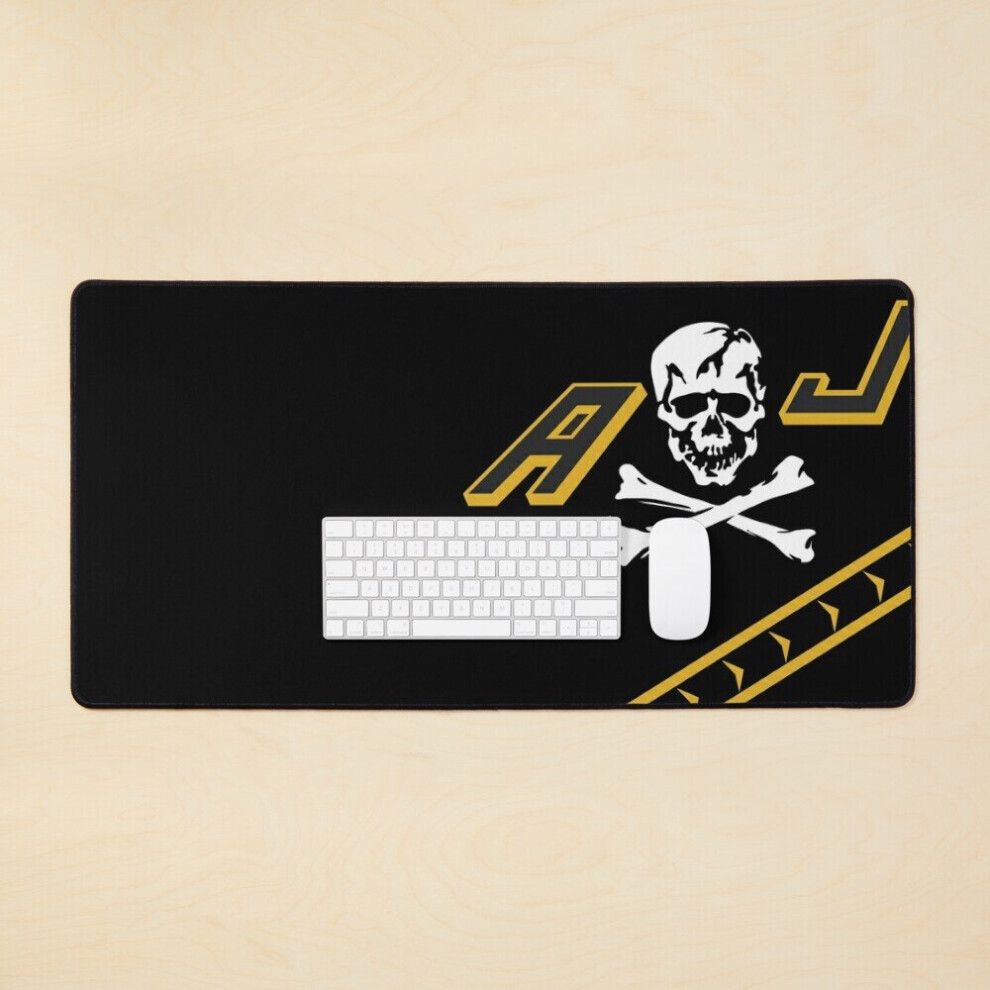 Desk Mat Jolly Rogers Vfa-103 F-14 Tomcat Tailflash Naval Aviation Large Gaming Mouse Pad 35X16 Inch 7802738359381