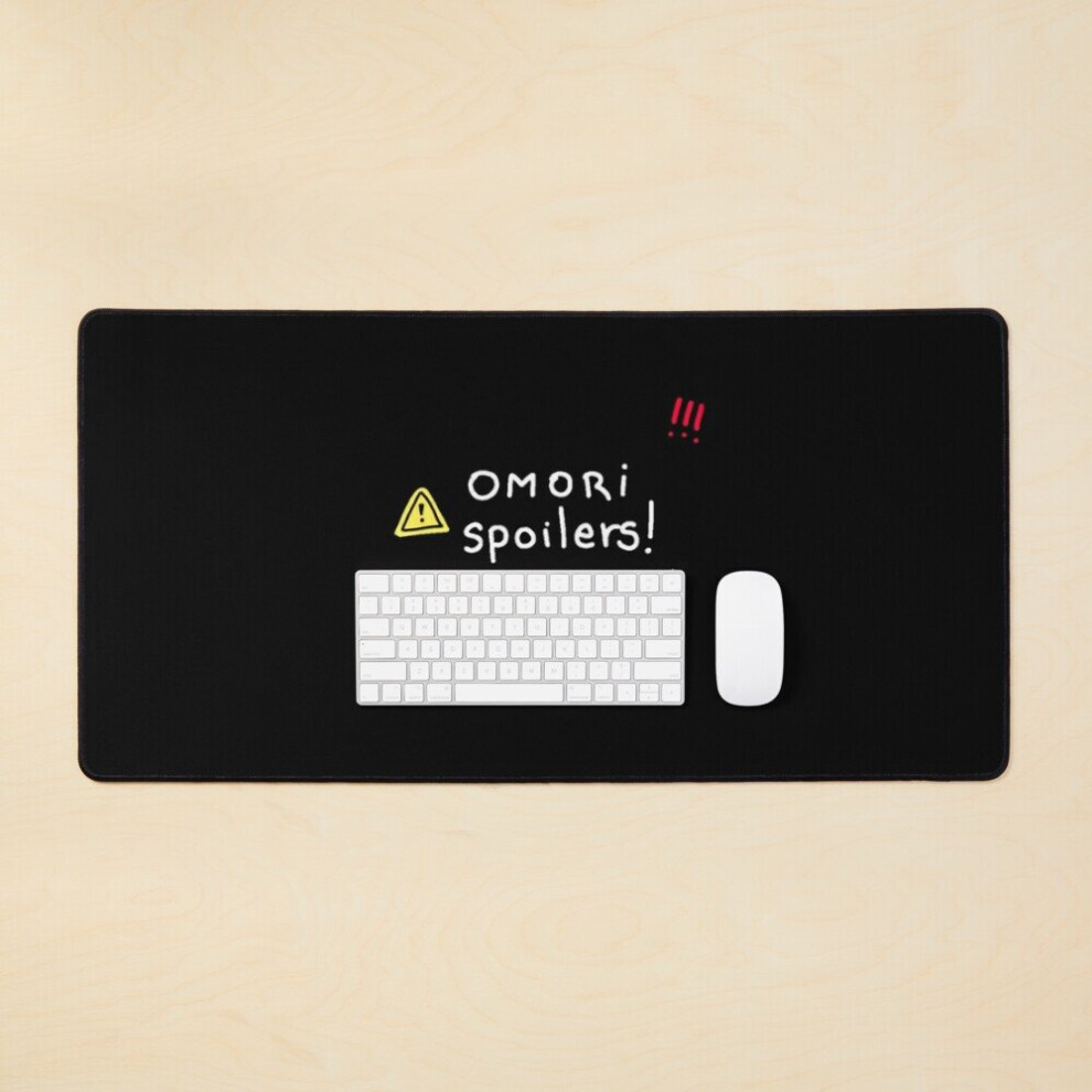 Desk Mat Omori Spoiler Large Gaming Mouse Pad 35X16 Inch 7802738376678