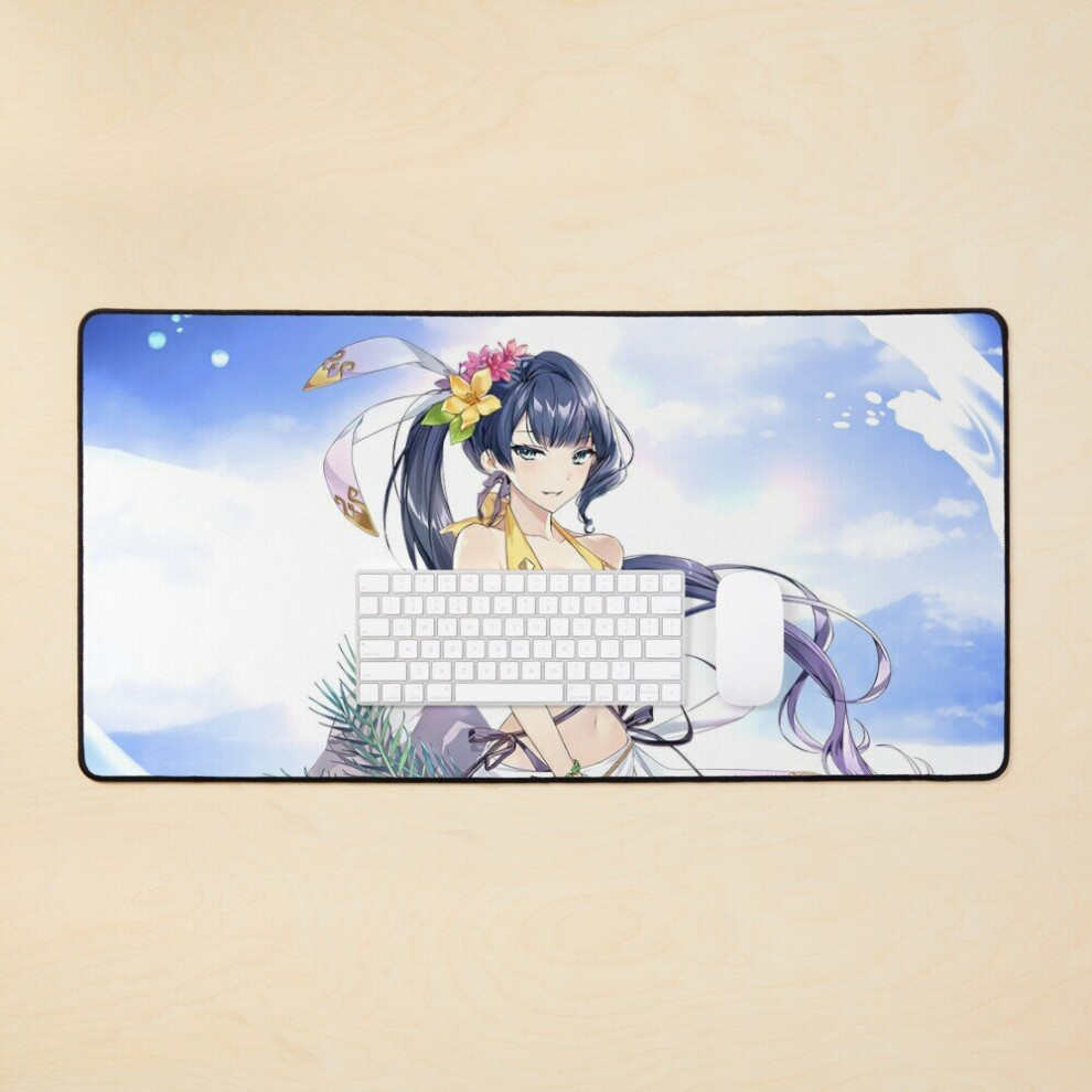 Desk Mat Seaside Bellona - Epic Seven Large Gaming Mouse Pad 35X16 Inch 7802738373912