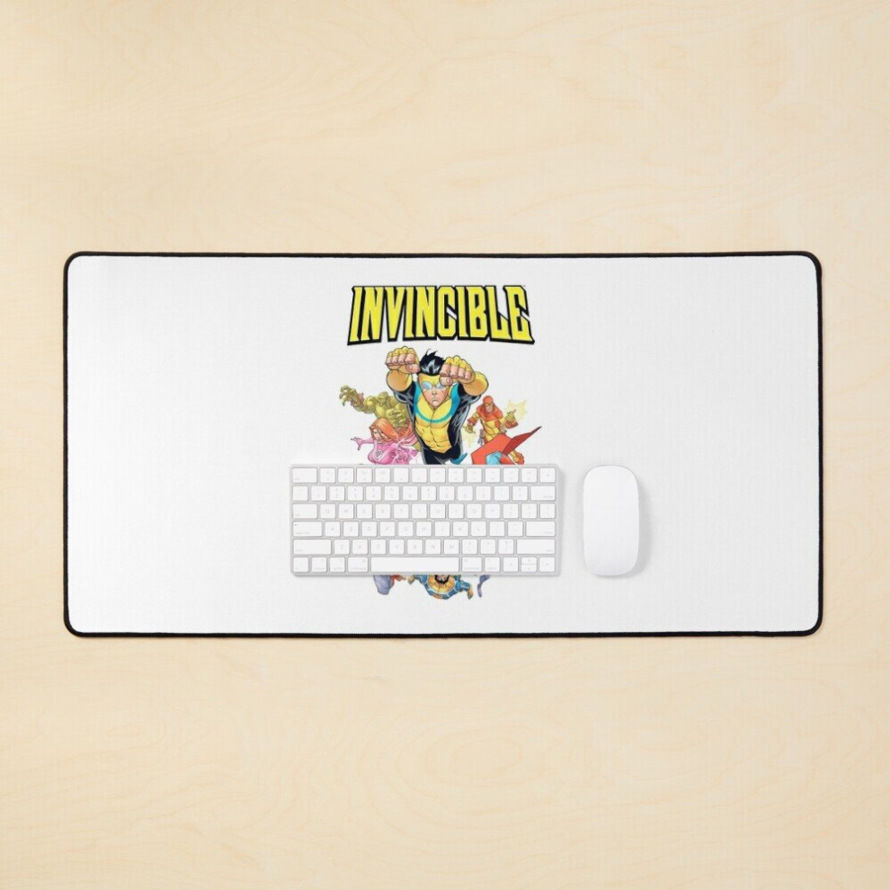 Desk Mat Super Hero Invincible Large Gaming Mouse Pad 35X16 Inch 7802738395372