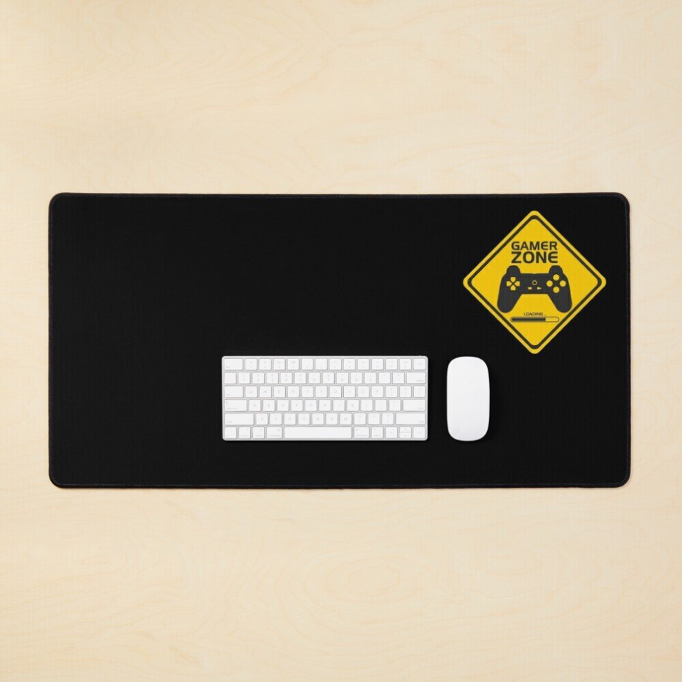 Desk Mat Gamer Zone Large Gaming Mouse Pad 35X16 Inch 7802738342079