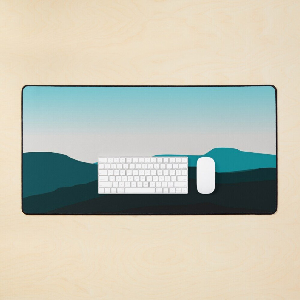 Desk Mat Artwork: The Calm Morning Large Gaming Mouse Pad 35X16 Inch 7802738376005