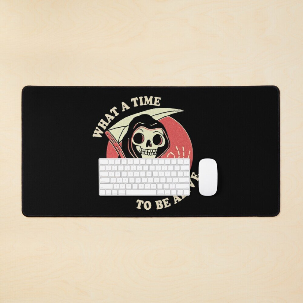Desk Mat What A Time To Be Alive Large Gaming Mouse Pad 35X16 Inch 7802738394474