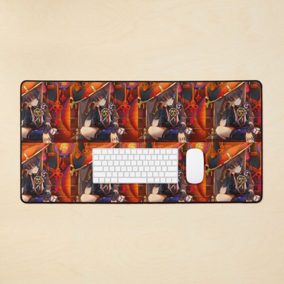 Desk Mat Genshin Impact ( Scaramouche ) Large Gaming Mouse Pad 35X16 Inch 7802738361155