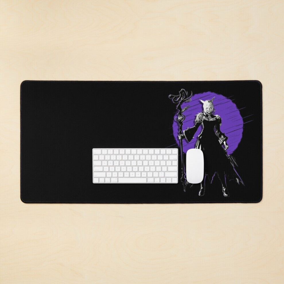Desk Mat Y'shtola - Final Fantasy Xiv Large Gaming Mouse Pad 35X16 Inch 7802738322705
