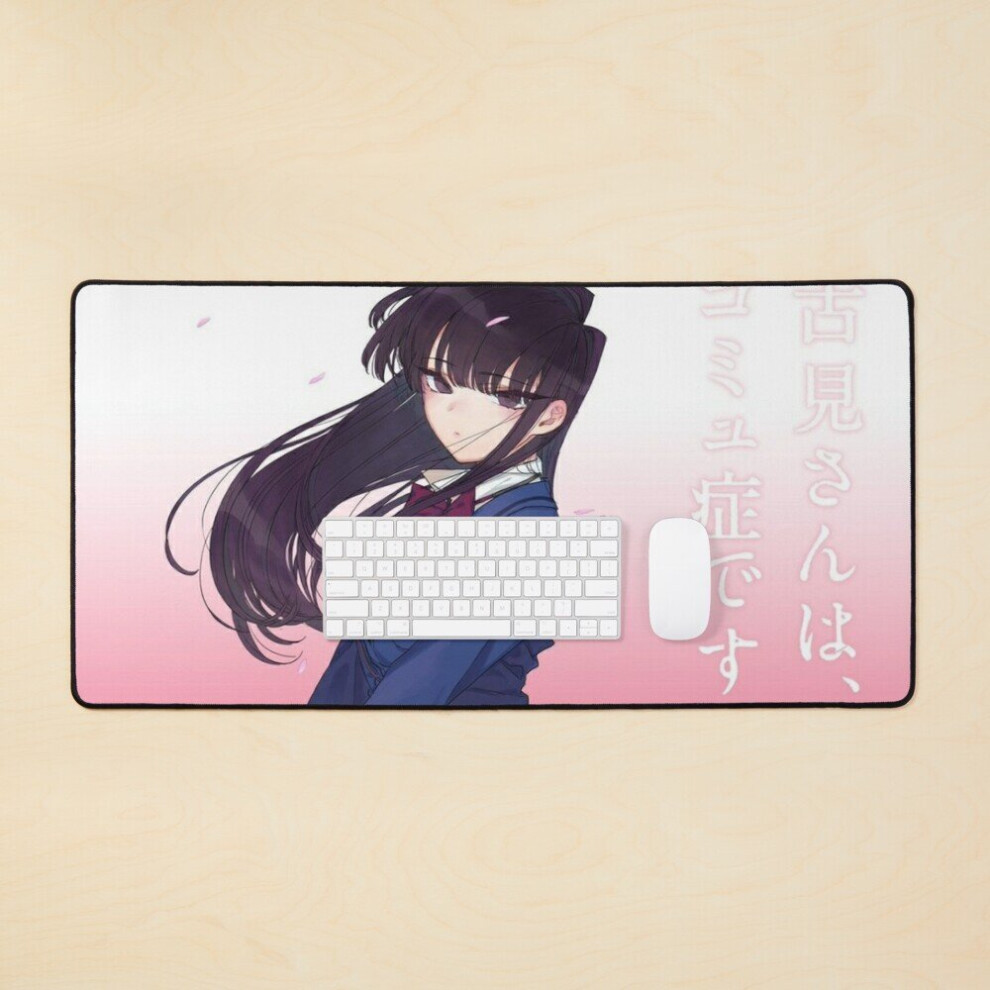 Desk Mat Komi Can't Communicate 3 Large Gaming Mouse Pad 35X16 Inch 7802738340945