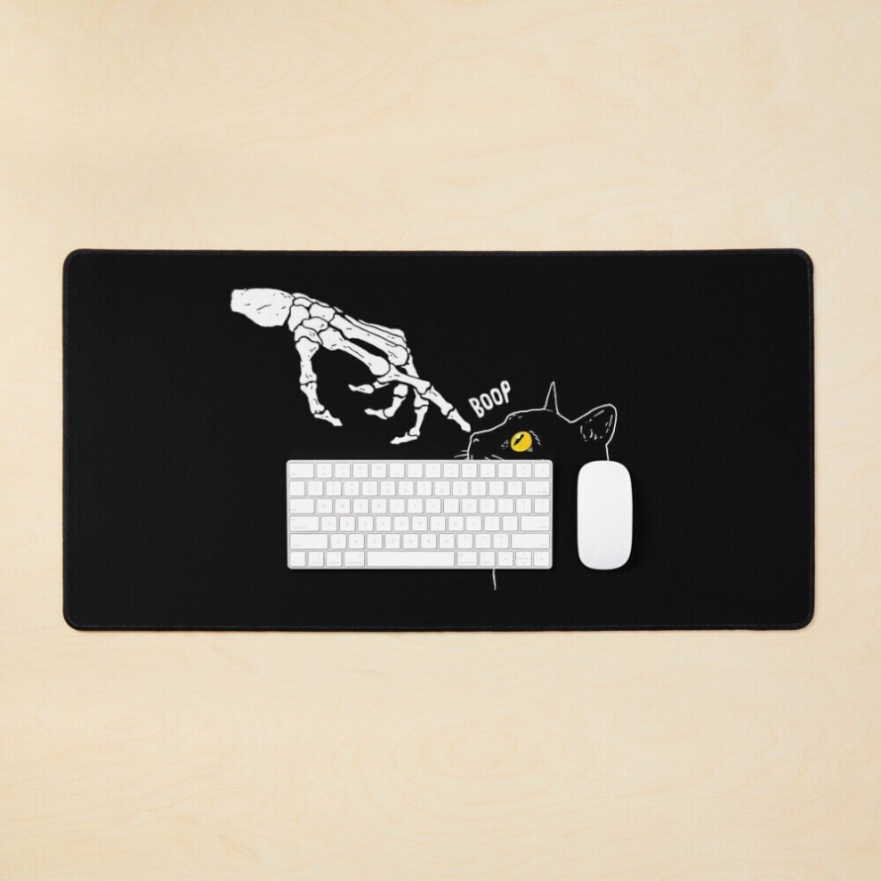 Desk Mat Spooky Boop Large Gaming Mouse Pad 35X16 Inch 7802738310375