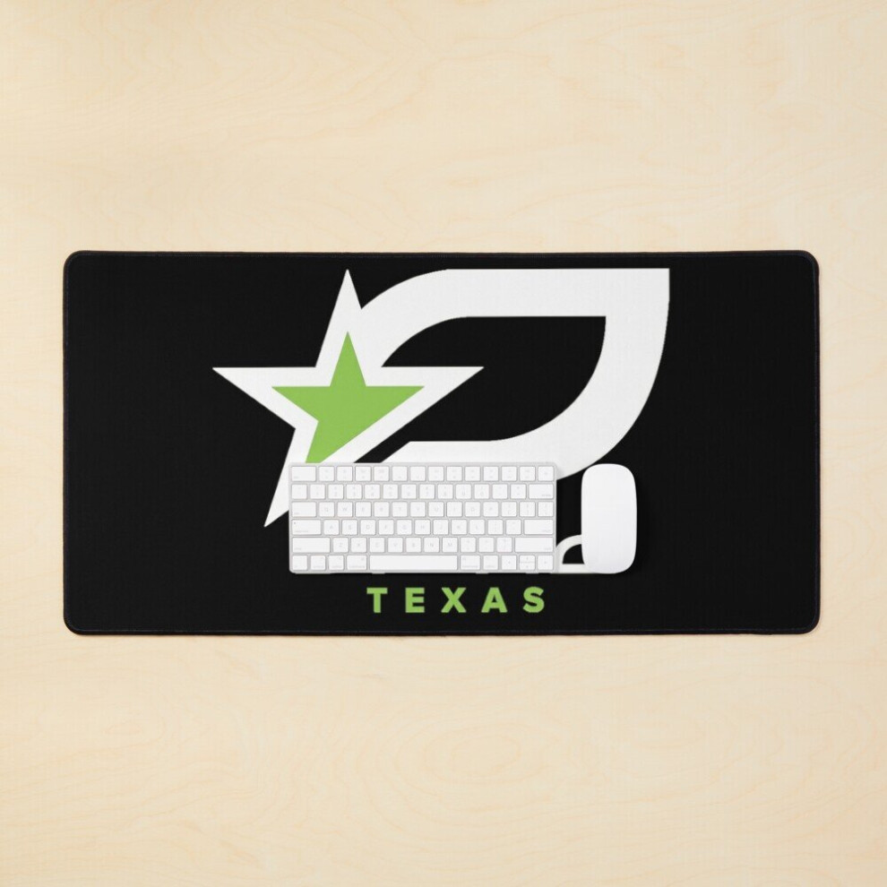 Desk Mat Optic Texas Large Gaming Mouse Pad 35X16 Inch 7802738317176