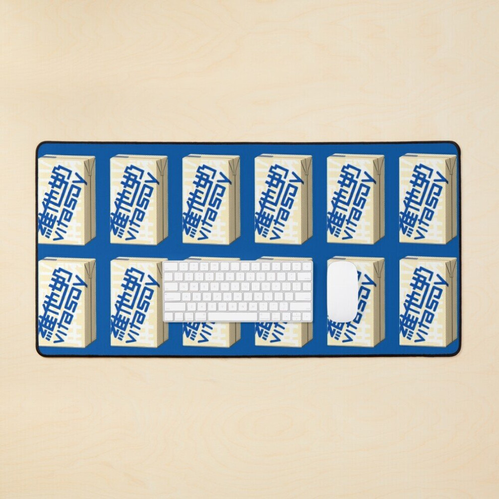 Desk Mat Soy Milk Drink Large Gaming Mouse Pad 35X16 Inch 7802738362800