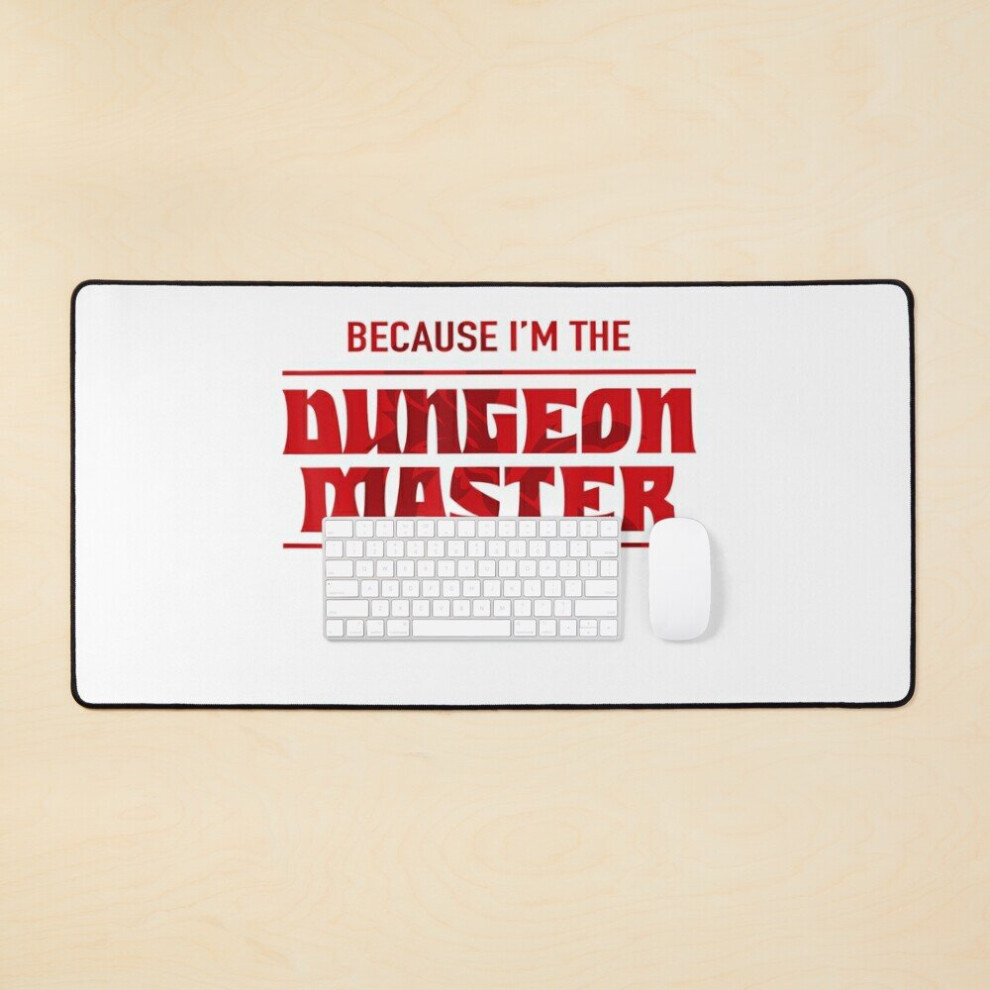 Desk Mat Because I'm The Dm That's Why Large Gaming Mouse Pad 35X16 Inch 7802738374896