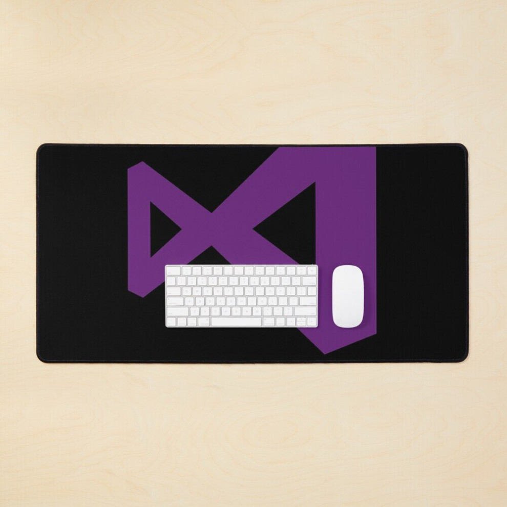 Desk Mat Best Seller - Visual Studio Logo Merchandise Large Gaming Mouse Pad 35X16 Inch 7802738402407