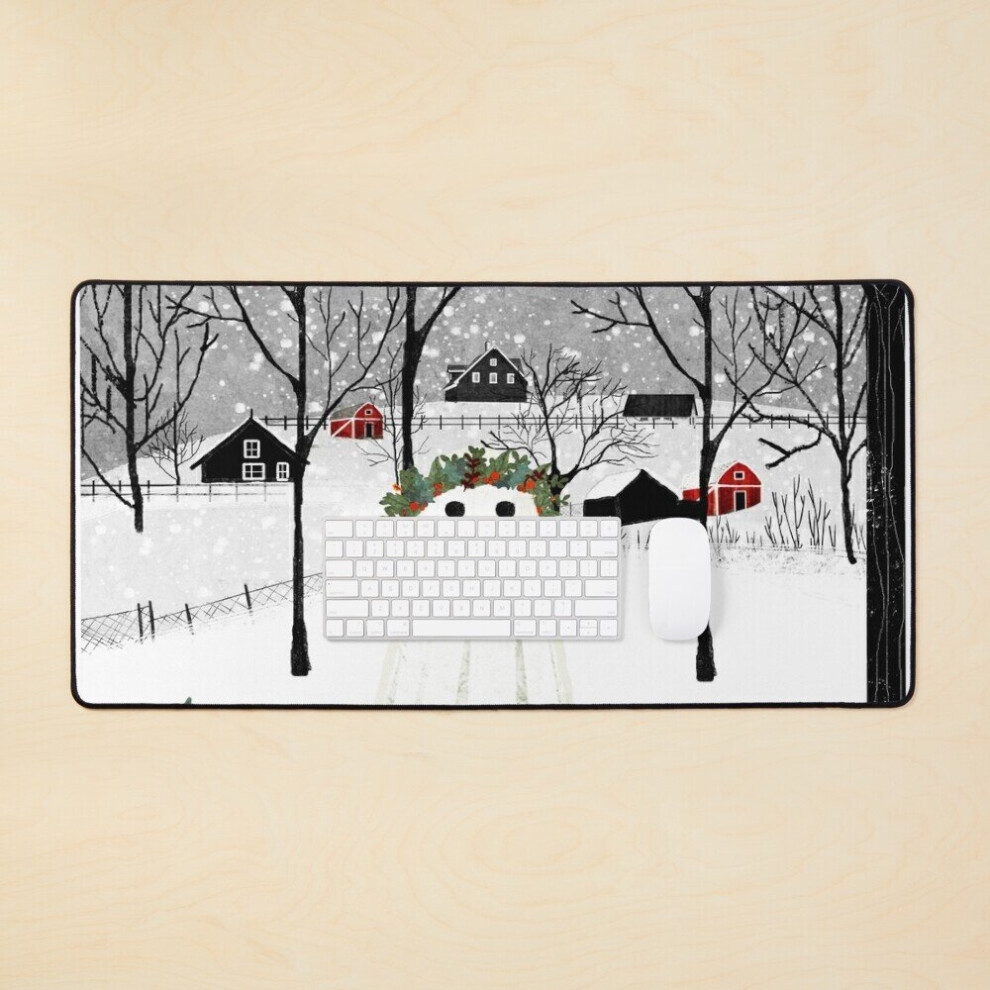 Desk Mat The Holly King Large Gaming Mouse Pad 35X16 Inch 7802738369311