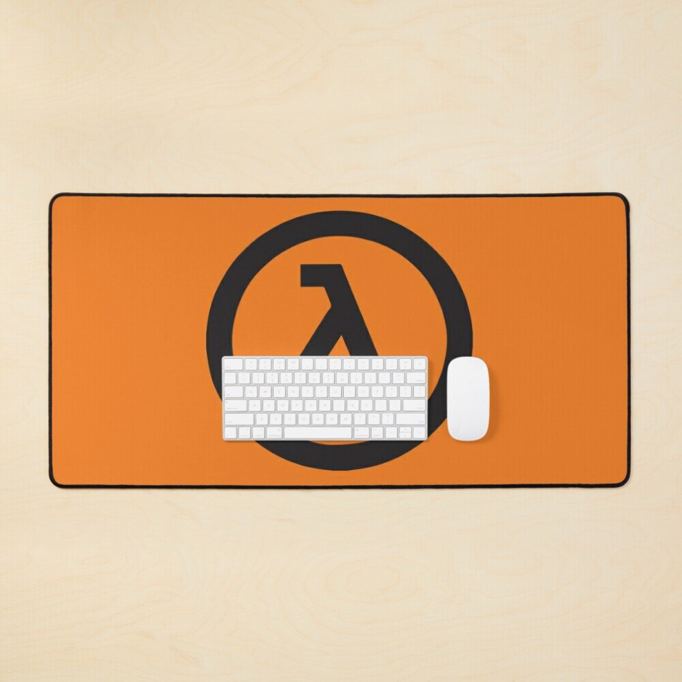 Desk Mat Half-Life Lambda Large Gaming Mouse Pad 35X16 Inch 7802738382082