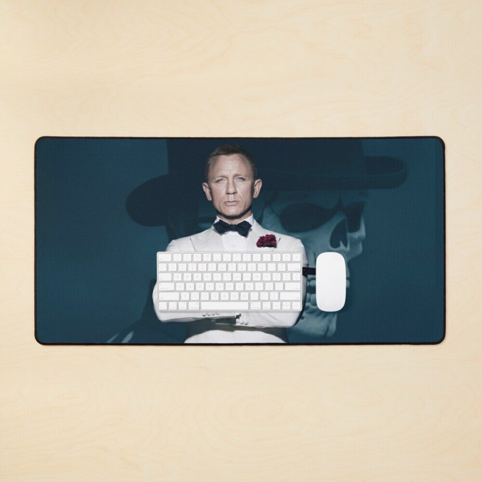 Desk Mat Daniel Craig Large Gaming Mouse Pad 35X16 Inch 7802738345117