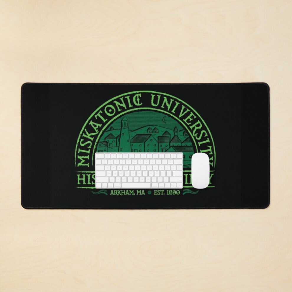 Desk Mat Miskatonic Historical Society Large Gaming Mouse Pad 35X16 Inch 7802738345797