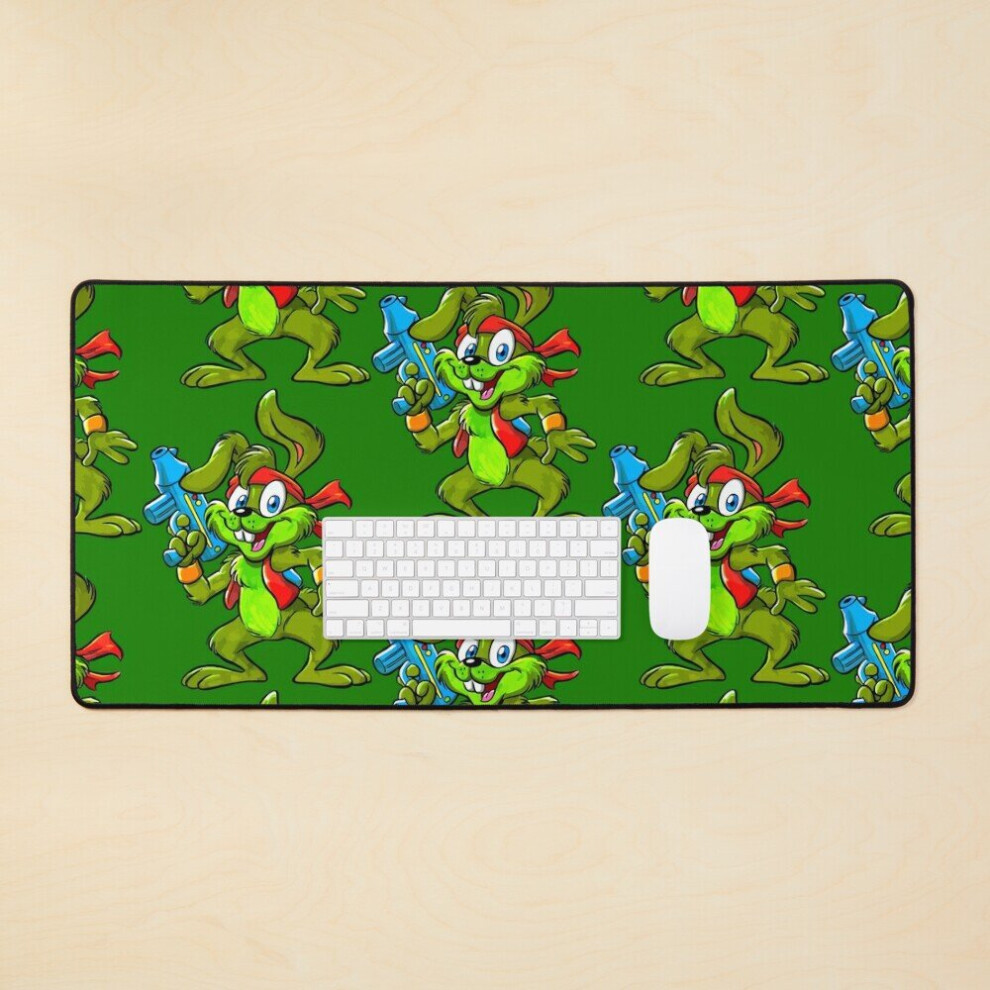 Desk Mat Jazz Jack Rabbit Large Gaming Mouse Pad 35X16 Inch 7802738327762