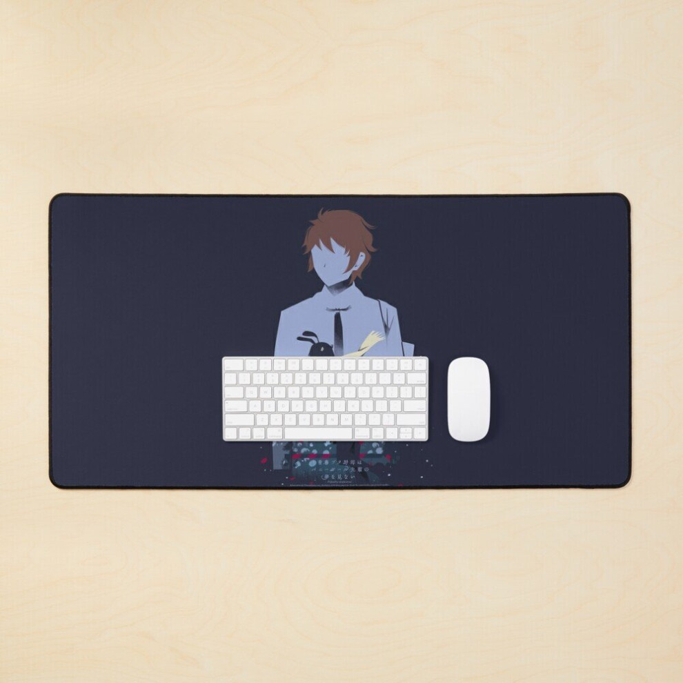 Desk Mat Mai Sakuta Large Gaming Mouse Pad 35X16 Inch 7802738359534