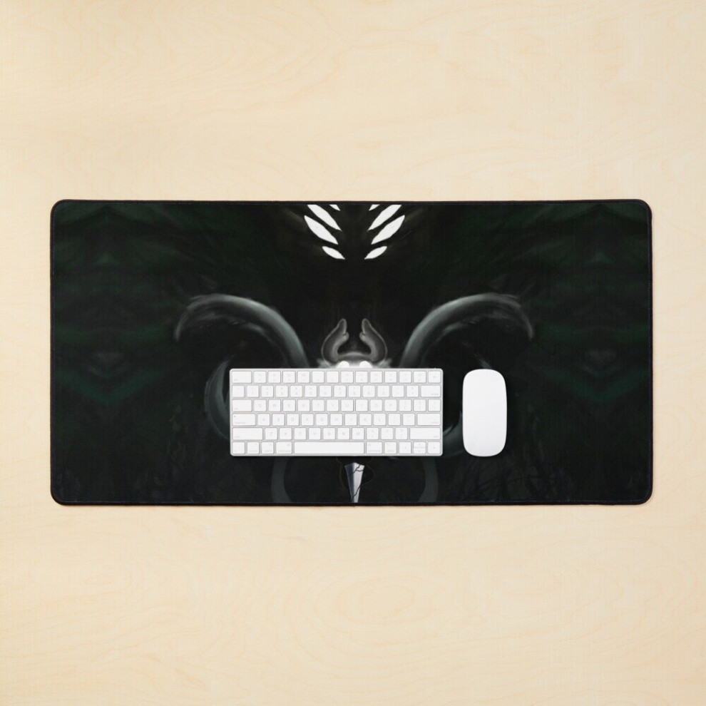 Desk Mat Hollow Knight The Knight Large Gaming Mouse Pad 35X16 Inch 7802738389784
