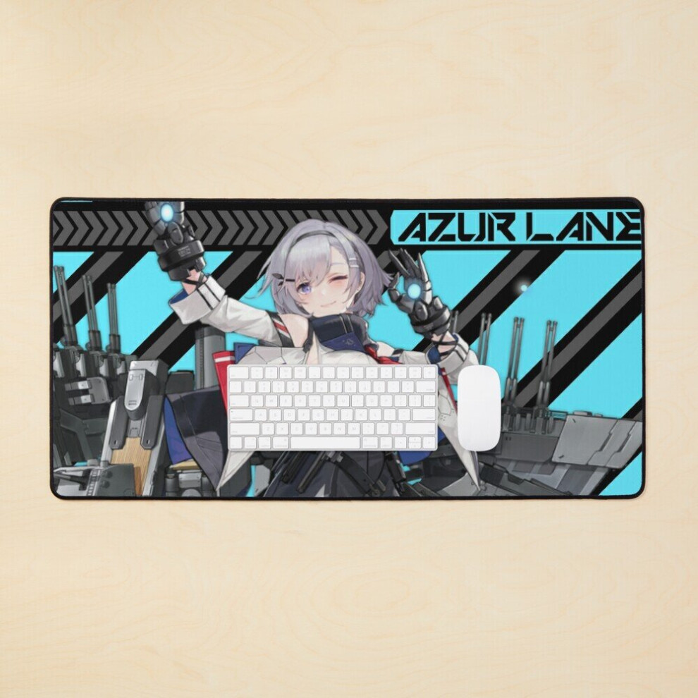 Desk Mat Azur Lane Reno Large Gaming Mouse Pad 35X16 Inch 7802738361513