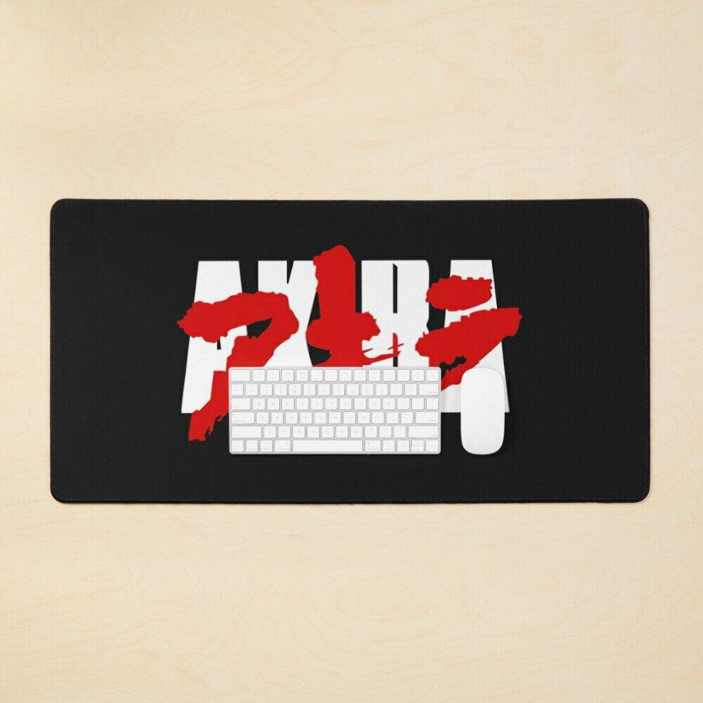 Desk Mat The Japanese Name Of The Character Vintage Anime Large Gaming Mouse Pad 35X16 Inch 7802738348477