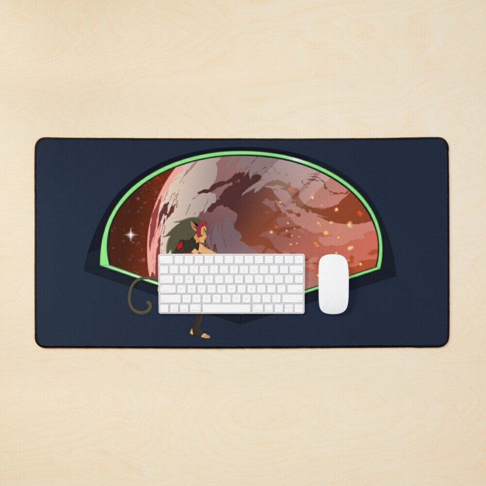 Desk Mat Catra In Space Large Gaming Mouse Pad 35X16 Inch 7802738385243