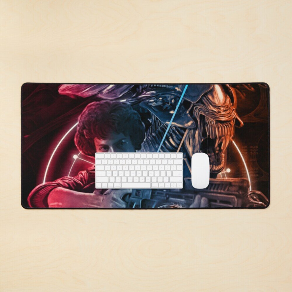 Desk Mat Aliens (1986) Large Gaming Mouse Pad 35X16 Inch 7802738363258