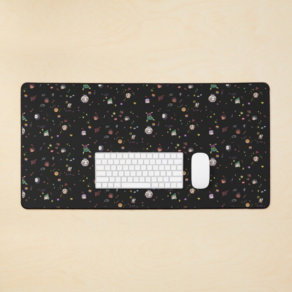 Desk Mat The Owl House (Black) Large Gaming Mouse Pad 35X16 Inch Black 7802738332674