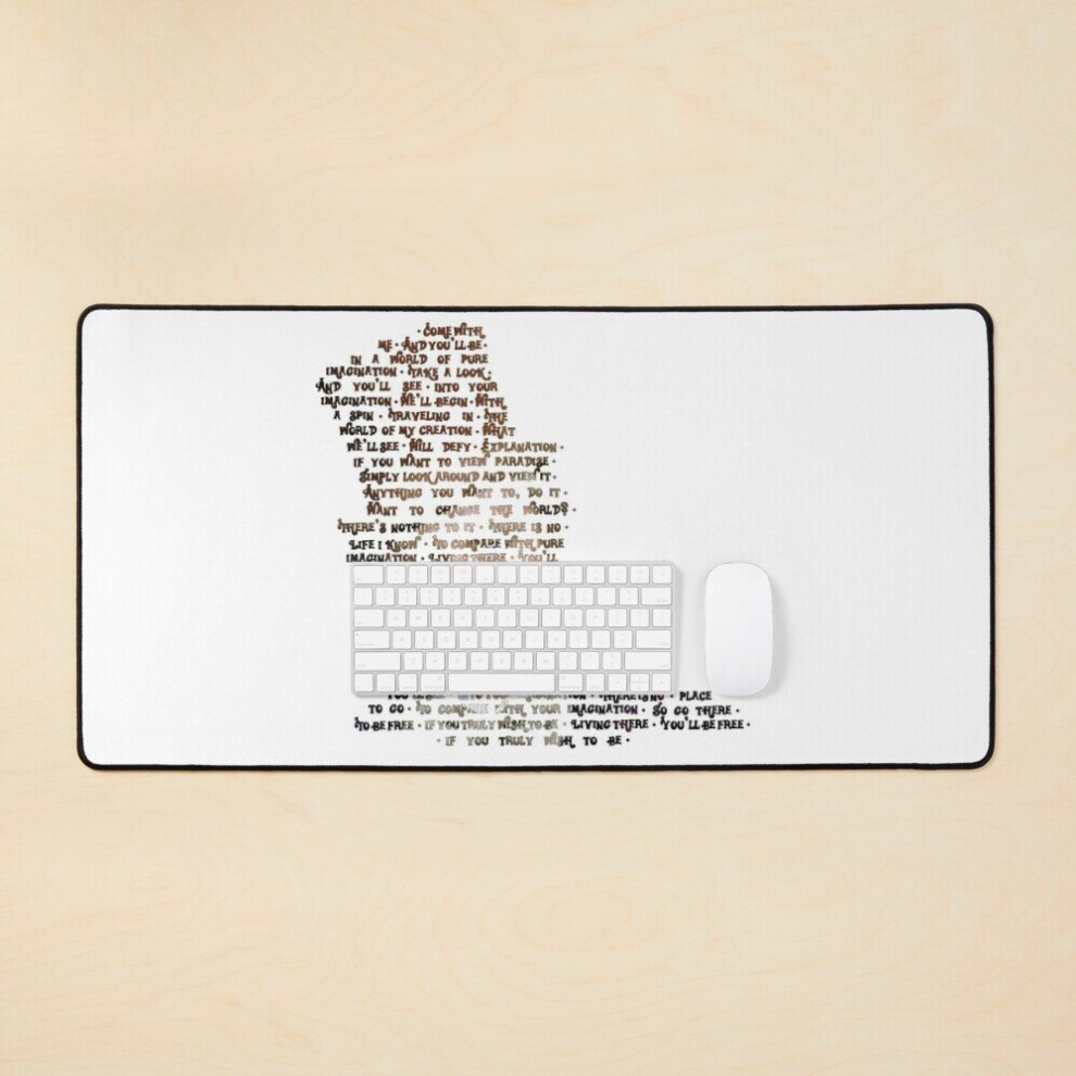 Desk Mat Pure Imagination Large Gaming Mouse Pad 35X16 Inch 7802738398601