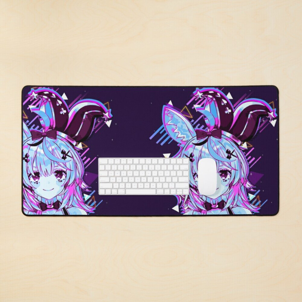 Desk Mat Omaru Polka Hololive Vtuber Vtuber Large Gaming Mouse Pad 35X16 Inch 7802738379938