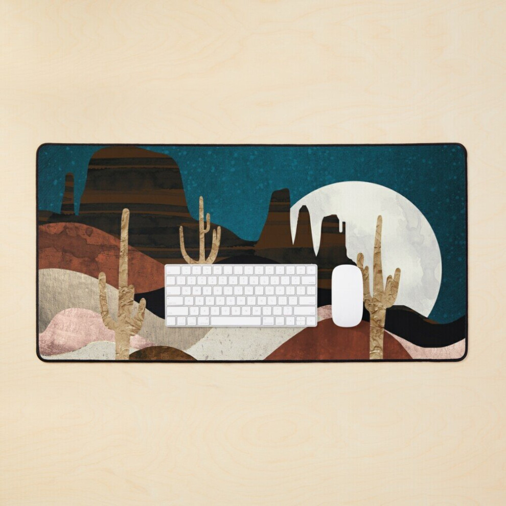 Desk Mat Desert Stars Large Gaming Mouse Pad 35X16 Inch 7802738341751