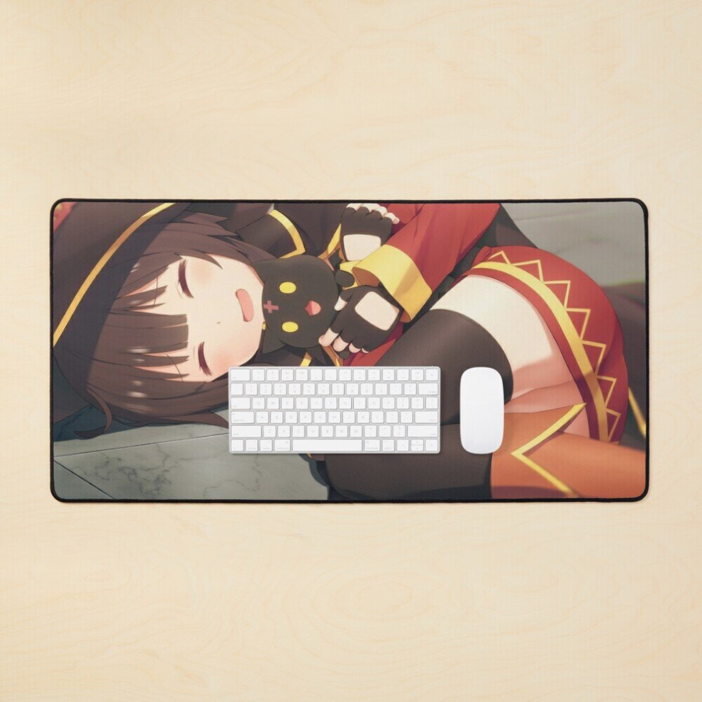 Desk Mat Megumin Cat Large Gaming Mouse Pad 35X16 Inch 7802738330120