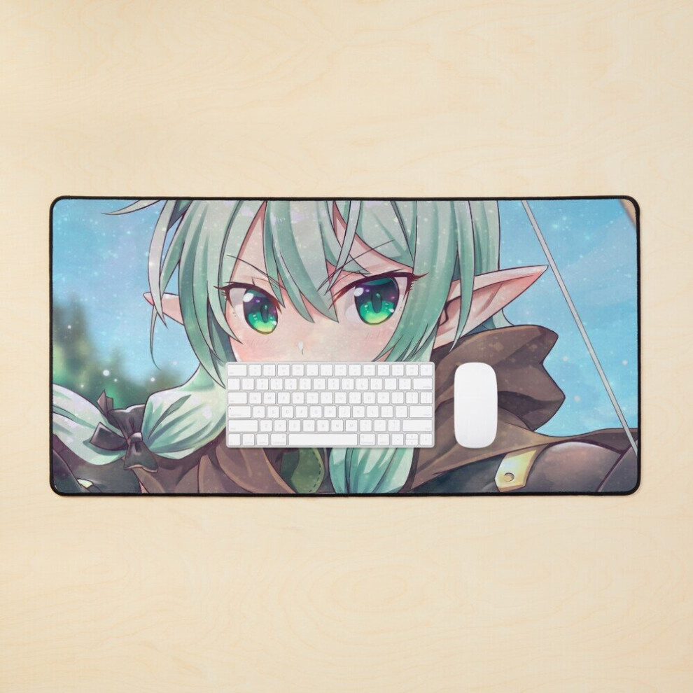 Desk Mat Goblin Slayer - High Elf Large Gaming Mouse Pad 35X16 Inch 7802738408874