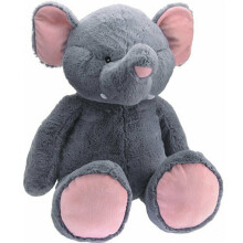 The Magic Toy Shop Giant Elephant Soft Toy 100cm Large Plushie Teddy Jumbo Cuddly Stuffed Animal