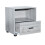 URBN Living (1, Ash Grey) 1 Or 2 Drawer Wooden Bedside Table Storage 6