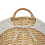 Acacia Oval Willow Storage Basket-Honey 4