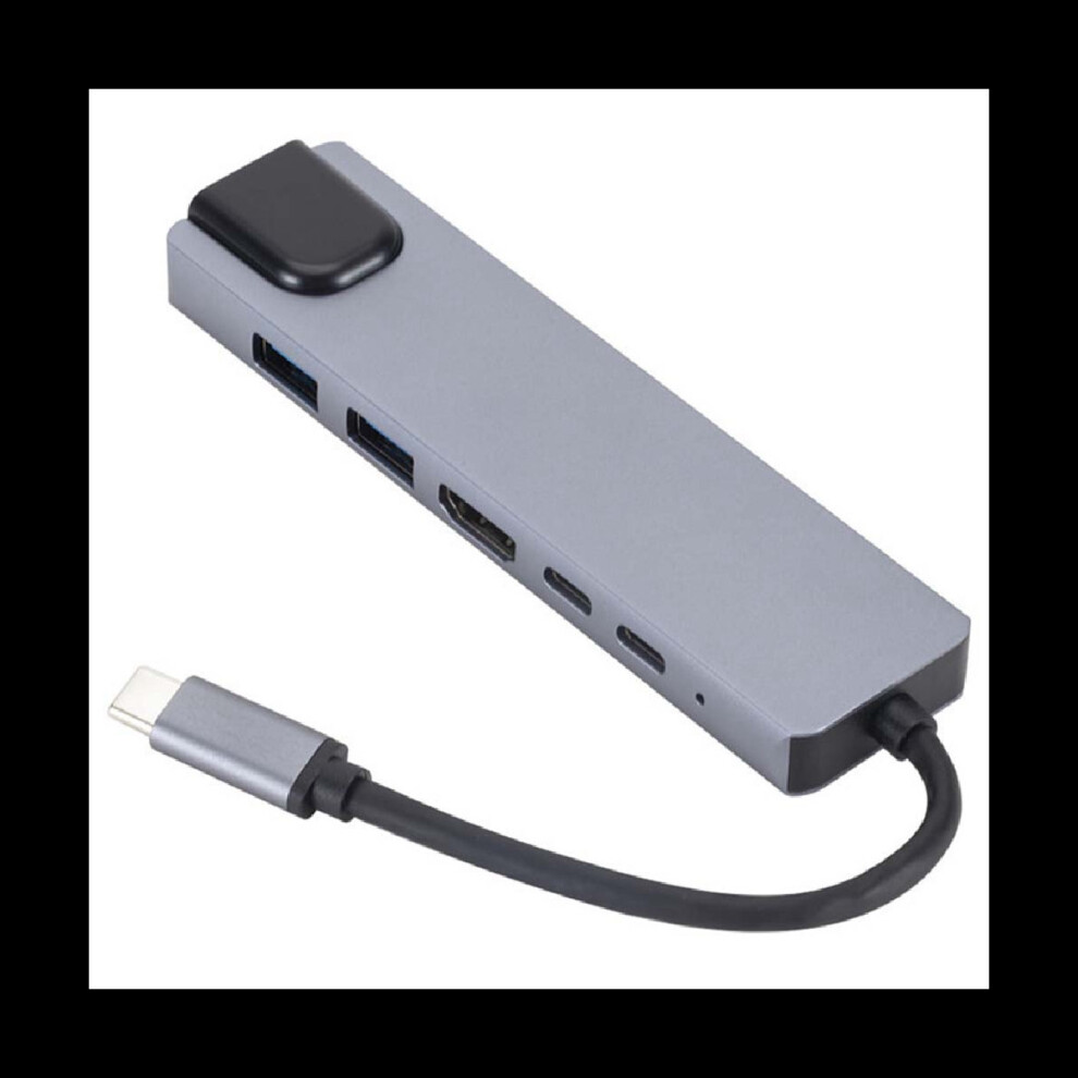 Usb3.1 Type Usb-C To Hdtv+Rj45 6 In 1 Docking Station For 4761165508331
