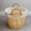 Acacia Oval Willow Storage Basket-Honey 7