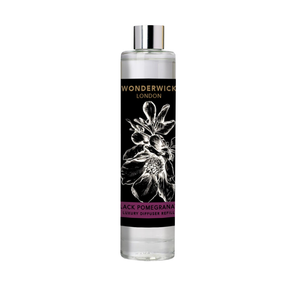 The Country Candle Company The Country Candle Co. Wonderwick Noir Range Diffuser Refill - Black Pomegranate