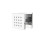NES Home Single Square Chrome Plated Brass Shower Bath Body Massage Jet 8