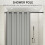 Adjustable Telescopic Spring-Loaded Curtain Rod, 70–120 cm, Black — Tool-Free Installation 4