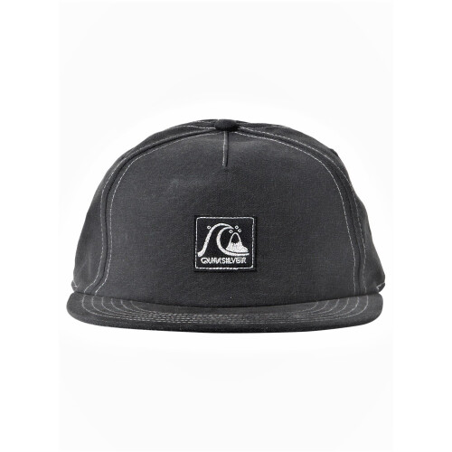 Quiksilver Quiksilver Adjustable Flat Peak Cap ~ Original black 1