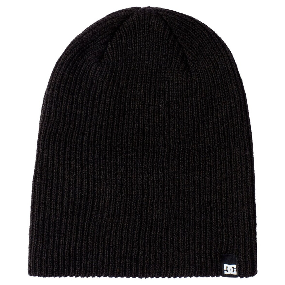 DC Shoes Men's Knitted Skull Beanie ~ DC Skully green