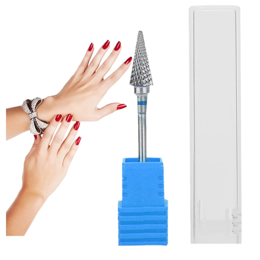Limbo Nail Drill Bit, Tungsten Steel Nail Art Manicure Drill Bits Electric Pedicure Manicure Grinding Head Accessories