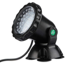 Underwater Spot Light 12V IP67 Waterproof 36 LED RGB Color Changing Lighting Lamps for Aquarium Garden Pool Tank Fountain Waterfall
