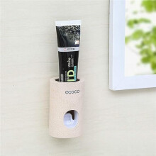 Wall Shelf for Automatic Auto Squeezer Toothpaste Dispenser Hands Free Squeeze Out, Home Kitchen Bathroom Supplies