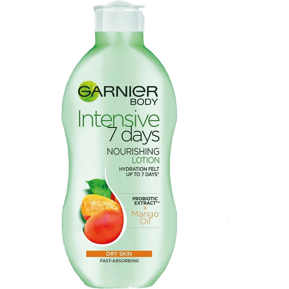 GarnierBody Intensive 7Days NourishingBodyLotion, Mango 400Ml PackOf 2