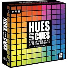 USAopoly | Hues and Cues | Guessing Board Game | Ages 8+ | 3-10 Players | 30 Minutes Playing Time
