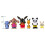 Bing Bing and friends toy figures. Bing bunny and 5 friends. Bing toys are perfect toddler toys. 7