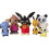 Bing Bing and friends toy figures. Bing bunny and 5 friends. Bing toys are perfect toddler toys. 2